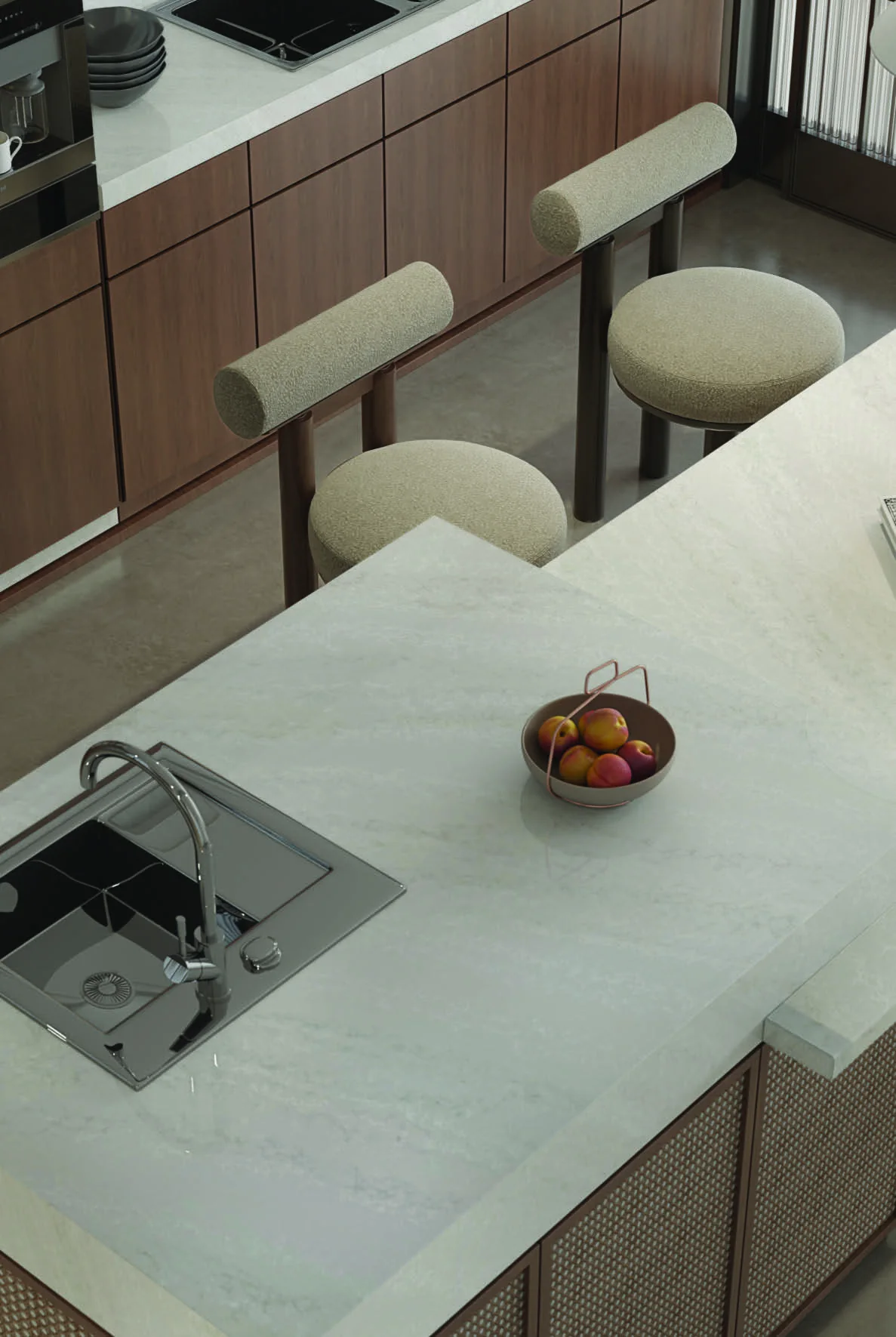 Premium quartz kitchen countertop reference